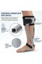 Prim Reinforced Drop Foot Orthosis AFO, Thermoplastic Ankle Foot Brace with Full Insole, Adjustable Padded Velcro Straps, Posterior Leaf Spring Support, Left or Right Leg, Sizes S to XL, White or Gray - 6