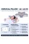 X Shape Memory Foam Cervical Pillow, Ergonomic Contour Neck Support for Side and Back Sleepers - 7