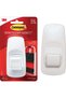 Jumbo Utility Hook with Strips, Holds 3.6 kg - Heavy Duty No Damage Adhesive Wall Hook - 3