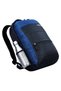 Spiral Blue Waterproof Backpack with Functional Design and Side Pockets - 3
