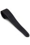 Martin18A0046 Black Slim Leather Guitar Strap - 3