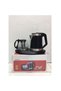 Electric Tea Tray with 2.2 Litre Kettle and 1.2 Litre Teapot, Tea Maker Set with Keep Warm - 4