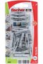 20-Piece Universal Plug FU 6 x 35 Grey