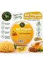 HONEY AND PROPOLIS NATURAL SPONGE SOAP 130–140 GR | CONVENIENT BATH AND BODY CLEANSING SOAP