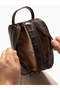 Morven 9579 Genuine Leather Zipper Clutch Bag - 2