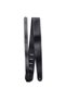 Martin18A0046 Black Slim Leather Guitar Strap