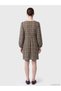 LCW Comfort Brown Flannel Plaid Dress, Featuring the ALITA CITY Touch - 4