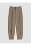 LCW Comfort Brown Regular-Fit Women's Pleated Pants, Featuring the ALITA CITY Touch - 5