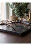 Modal, stylish PC screen reading glasses with blue light protection and round frames; interchangeable lenses - 2