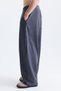 Barrel-Fit Sweatpants with Seam Detail - 4