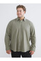 Quality Pieces from Çelebi Store Large Size Standard Fit Long Sleeve Dobby Men's Shirt - 2