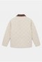 Modern Velvet-Collar Quilted Jacket/Coat - 4