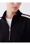 Two Mt Shop Quality Lcw Everyday Black Diving Fabric Plain Loose & Baggy Women's Sweatshirt Tunic - 3