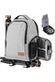 Camera Backpack, Photography Backpack with Large Capacity, Padded Insert, 15'' Laptop Compart