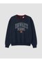 TWO MT SHOP QUALITY XSIDE Navy Blue Harry Potter Printed Oversized Women's Sweatshirt - 6