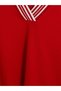 TWO MT SHOP QUALITY LCW EVERYDAY Red Oversized Soft-Touch Women's Sweatshirt - 6