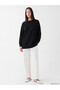 TWO MT SHOP QUALITY Black Soft Touch Oversized Women's Sweatshirt - 2