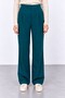 Wide-leg trousers - petrol green - 3