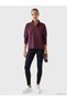 TWO MT SHOP QUALITY KOOR SPORT Burgundy Scuba Fabric Solid Loose & Oversized Women's Sweatshirt - 2