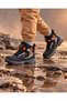 Children's Outdoor Trekking Boots with Automatic Buckles, Water-Repellent, and Non-Slip Soles