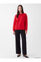 TWO MT SHOP QUALITY LCW EVERYDAY Red Oversized Women's Thick Sweatshirt - 2