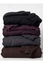 TWO MT SHOP QUALITY XSIDE Brown Soft-Touch Oversized Women's Sweatshirt - 3