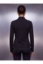 TWO MT SHOP QUALITY KOOR SPORT Black Scuba Fabric Solid Women's Zipper Sweatshirt - 4