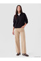 TWO MT SHOP QUALITY Black Mock Neck Soft-Touch Women's Sweatshirt - 2