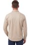 Men's Regular Fit Non-Wrinkle, No-Iron Cream Suede Shirt – Pilling-Resistant with Stretch Fabric 2700764 - 5
