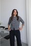 Anthracite Lata Soft-Textured Knit Cardigan