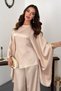 Beige Cape Suit - 2