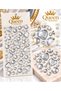 Transparent White Round Crystal-Studded Adhesive Stickers for Face Makeup, Phone Cases, and Nail Art - 2
