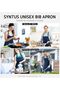 2 Pack Adjustable Bib Apron Waterdrop Resistant with 2 Pockets Cooking Kitchen Aprons for BBQ - 6