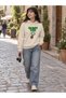 Green Day Flower DTG-Printed Hooded Sweatshirt (Unprinted) - 3