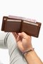 Dervan 9144 Genuine Leather Men's Wallet with 10 Card Slots and 2 Clear ID Pockets - 2