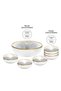 Milos - 7-Piece Glass Salad and Serving Bowl Set: 1 20-cm Salad Bowl and 6 10-cm Snack Bowls - 2