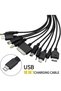 10 in 1 Multi Charging Cable Universal USB Charging Cable Universal Multiple Charging Cord C - 2