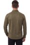 Men's Regular Fit Non-Iron, Wrinkle-Resistant Khaki Suede Shirt – Pilling-Resistant with Stretch Fabric 2700764 - 5