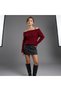 MADONNA BOAT NECK KNIT SWEATER