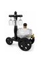 Glass Barrel with Wooden Stand and 4-Glass Beverage Serving Set – 35x32 cm - 2