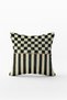 Checkers Collection | Cushion Cover | 4-Piece Set | Reversible Print | 43x43 cm | Living Room Decor | Sofa Pillowcase - 7
