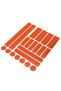 21-Piece High-Visibility Sticker Set for All Vehicles, Motorized or Non-Motorized - 5