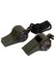 Special Edition Neck-Strap Practical Exploration Kit: Whistle, Compass, Thermometer - 5