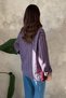 Plum Striped Shirt - 5