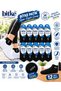 Sports Black Ankle Socks, Unisex Casual Socks, Sizes 40–44 (12 PAIRS)