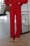 Red Kavya Double-Zip Yumoş Set - 6