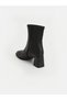 Trendy Picks from Kübra Butik: Square-Toe Ankle Boots with Heels - 4