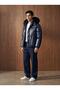 MEN'S WINTER FUR HOODED PUFFER JACKET