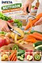 2-Piece Vegetable and Fruit Peeler Set, Y-Shaped and Straight Peelers, Potato, Carrot, and Cucumber Peeling Tool - 2