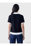 LCW EVERYDAY Black Interlock Plain Standard & Regular Short-Sleeve Women's T-Shirt, with the ALITA CITY Touch - 4